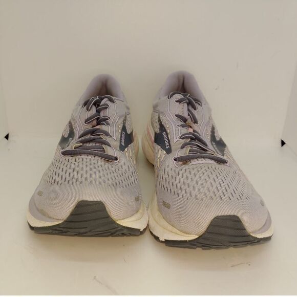 Brooks Adrenaline GTS 21 Womens Pre-owned Lavendar & Pink Running Shoes - 8 1/2 - Picture 3 of 6